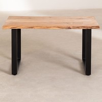 Table basse en bois style Vandana Grand Sereno