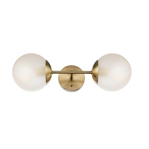 Minimalist Black Wall <b>Sconce</b> Round White Shade Metal Handicraft Design - Product Image 6