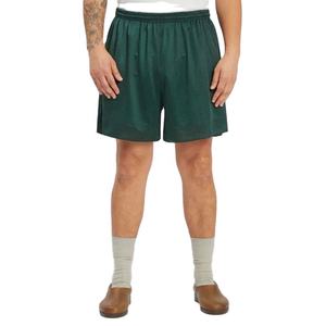 Custom Mens Double <b>Layer</b> Mesh Shorts-Plain Dyed Solid Color 100% Polyester Breathable & Eco-Friendly Gym Streetwear - Product Image 3