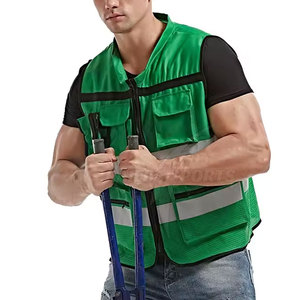 Premium Quality Breathable CE Certified Safety Vest Reflective High Visibility Workwear for Construction Road Safety Industrial - Product Image 4