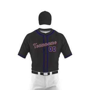 Uniformes de Béisbol Estampados de Manga Corta con el Último Diseño 2026, MOQ Bajo, Logotipo Personalizado, Ropa de Equipo Cómoda, Unisex - Product Image 5