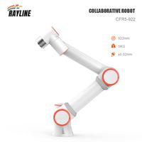 Bras robotique industriel de haute précision à 6 axes FR Cobot, charge utile de 5 kg, portée de 886,5 mm