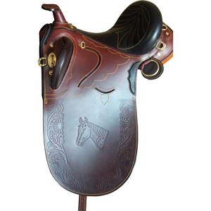 Selles australiennes importées en cuir anglais et siège de vache sefton avec raccord complet en laiton avec accessoires dollar 75 - Product Image 1