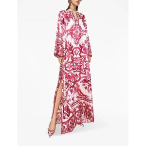 เดรสผ้าฝ้ายแม็กซี่สไตล์ธรรมชาติทันสมัย ให้ความรู้สึกสบายๆ ดูดีมีเสน่ห์ ระบายอากาศได้ดี 100% ผ้าฝ้าย ให้ความสง่างามอย่างง่ายดาย สวมใส่สบายไม่มีที่สิ้นสุด สำหรับผู้หญิง - Product Image 2