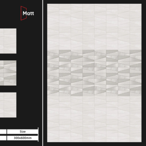 Azulejos de Porcelana Mate de Alta Resistencia 300X600MM Diseñados para Espacios Contemporáneos que Ofrecen un Rendimiento Duradero con Elegancia - Product Image 1
