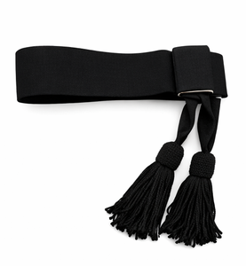 Ceinture de cérémonie multicolore – Accessoire de robe formelle haut de gamme avec bordure dorée pour événements spéciaux - Product Image 5
