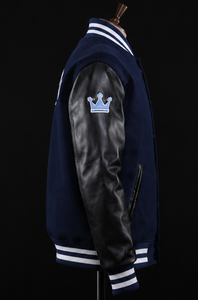 เสื้อแจ็คเก็ตวาร์ซิตี้คุณภาพสูงสำหรับผู้ชายพร้อมปกตั้ง - Product Image 5
