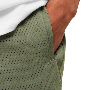 Shorts de sport respirants pour hommes, en maille, 5 pouces, pour la musculation et l'entraînement, vert base - Product Image 5