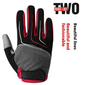 Summer Full <b>Finger</b> Breathable Non-Slip Cycling Lightweight Riding Gloves for Running Hiking <b>Bike</b> Driving Work - Product Image 3