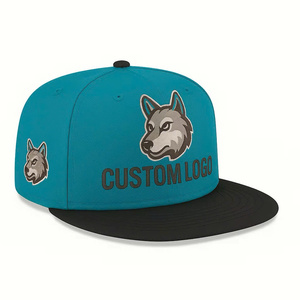 Casquette Snapback Ajustable à 6 Panneaux en Gros, Visière Plate, Broderie Personnalisée Football, Tissu Coton, Fabriquée au Vietnam - Product Image 5