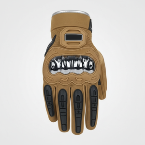 Guantes de Motocicleta de Cuero Perforado con Protección Rígida en los Nudillos, Paneles de Malla Transpirable, para Carreras Profesionales 2026 - Product Image 2