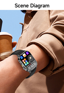Jam Tangan Pintar NX W5 ECG dengan Panggilan Bluetooth, Pemindaian Kesehatan Satu Sentuhan, HRV & Senter 4 Mode - Product Image 2
