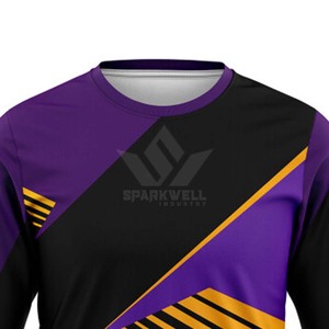 เสื้อยืดผู้ชายสีดำแขนสั้นสไตล์สปอร์ตสตรีทแวร์ลายการ์ตูนพิมพ์ลายแบบซับลิเมชั่น แห้งเร็ว คอกลม ทรงโอเวอร์ไซส์ 100% - Product Image 1