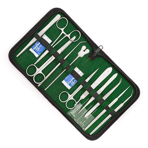 Kit de pratique de suture pour étudiants de qualité supérieure, ensemble de formation médicale, outils de suture, coussin en silicone réutilisable, kit d'apprentissage des compétences de suture - Product Image 5