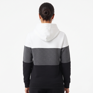 เสื้อฮู้ดผู้หญิงแบบสปอร์ต แขนยาว สามสี ฮู้ดสองชั้น เสื้อผ้าขายส่ง - Product Image 6
