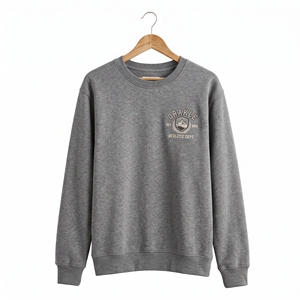 Sudadera de cuello redondo bordada para hombre de invierno |   Sudadera Informal de Marca Premium |   Fábrica Mayorista OEM ODM |   Logotipo Personalizado |   Bajo M - Product Image 3