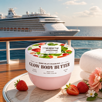 Glow Body Berry Blast Geur Niacinamide SHEA Butter Bodylotion voor Droge Huid voor Diepgaande Hydratatie van de Droge Huid