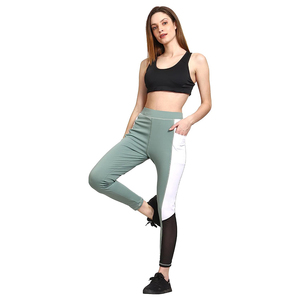 Customized Ladies Yoga Workout High Breathable Anti-Bacterial Seamless Spandex Polyester Fitness Stretchy Full Length <b>Leggings</b> - Product Image 5