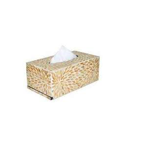 Metal And MOP Made Design Napkin <b>Tissue</b> Box For Hotel <b>Wedding</b> Table Top Decorative Use <b>Tissue</b> Dispenser Napkin Holding Box - Product Image 5