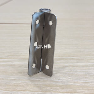 Accesorios de baño cuadrados de acero inoxidable de 135 grados, soporte de Clip de abrazadera de partición de vidrio - Product Image 3