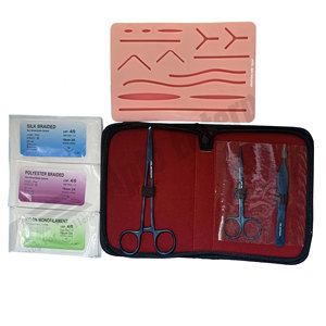 Instrumentos Médicos: Kit de Práctica de Sutura Reutilizable para Piel, Materiales de Práctica de Sutura Cutánea, Almohadilla de Práctica de Sutura - Product Image 1