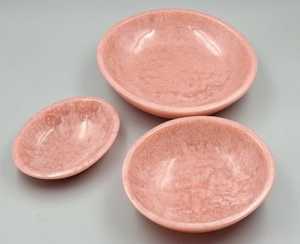 Tazón de Resina Ecológico Hecho a Mano, Diseño Clásico Marmoleado Rosa, Acabado Pulido, para Servir Alimentos, Regalo de Boda, Decorativo MN - Product Image 2
