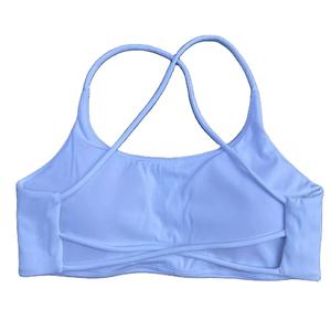 I-Word เสื้อชั้นในออกกำลังกายสำหรับผู้หญิง, บราไร้แขนสำหรับใส่เล่นกีฬาเสริมความงามในฤดูร้อน - Product Image 3