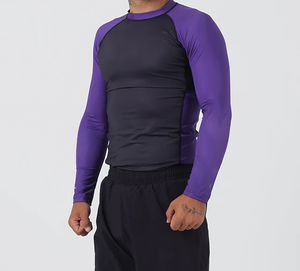 OEM Custom Men’s Long Sleeve <b>Compression</b> Rash Guard Quick Dry Sports <b>Shirt</b> - Product Image 4