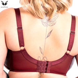 Sexy Wine Red Leather Look Lingerie Gothic Strappy Push Up <b>Bra</b> and Sheer Mesh High Cut Briefs Set Women Leather <b>Bra</b> & Briefs - Product Image 5