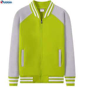 Chaquetas Varsity Estilo Universitario con Parches, Cuello Alto, Resistentes al Viento, de Secado Rápido, Lana/Poliéster, Unisex, Estilo Hip Hop - Product Image 4