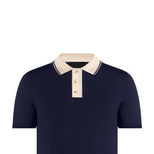 Kivotech – Polo de golf personnalisé de qualité supérieure avec logo, col rigide, séchage rapide, coupe classique, motif uni, en coton tricoté - Product Image 2