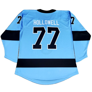 Jersey de Hockey sobre Hielo Personalizado para Hombre, Fabricado en Fábrica, Color Personalizado, 100% Poliéster, 280g de Peso de Tela, Transpirable y de Secado Rápido - Product Image 4