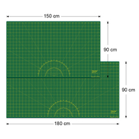 Grand tapis de découpe A0 90x120 cm Schneidematte