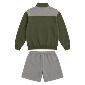 Conjunto Deportivo Informal y Cómodo para Hombre, Sudadera con Capucha y Pantalones Cortos, Ropa Deportiva de Ocio - Product Image 2
