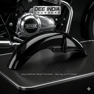 Garde-boue avant de moto pour Bajaj Boxer |   Garde-boue avant en plastique, pièce de rechange OEM - Product Image 1