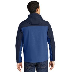 Custom Logo Men Winter Soft Shell <b>Jacket</b> <b>With</b> Warm <b>Fleece</b> <b>Lining</b> Water Resistant Fabric For Work Travel And Daily Wear - Product Image 3