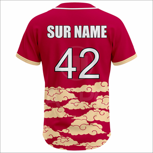 Uniforme de Béisbol Personalizado al por Mayor Wida Sports 2026, Jersey Sublimado, Ropa Deportiva Transpirable de Secado Rápido, Suministro del Fabricante OEM - Product Image 3
