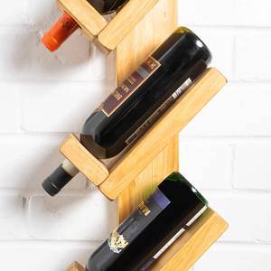 Elegante botellero de pared, organizador moderno para colgar en la pared, para cocina, comedor y bar en casa, libera espacio en la encimera. - Product Image 6