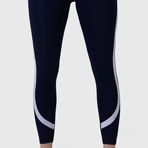 Nouveauté : Leggings pour femmes en tissu respirant de haute qualité à prix abordable, avec logo personnalisé, design et couleur simples, taille mi-haute - Product Image 6