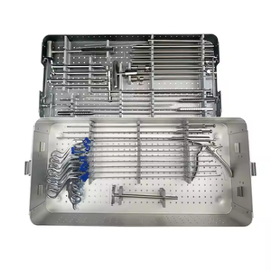 Ensemble d'instruments professionnels pour la chirurgie de la colonne vertébrale, la fixation orthopédique, la décompression, la fusion et les procédures chirurgicales générales - Product Image 5