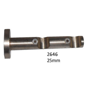 Offre Spéciale 2025 – Tringle à Rideaux en Alliage d'Aluminium avec Supports Doubles et Embouts Décoratifs au Design Élégant pour Fenêtres - Product Image 5