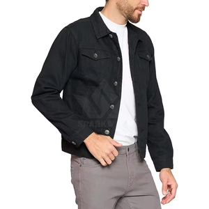 Cowboy Denim Style High Quality Breathable Men's Motorcycle <b>Jacket</b> <b>Slim</b> <b>Fit</b> Polyester/Cotton - Product Image 5