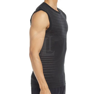 เสื้อกล้ามลำลองผู้ชายสำหรับออกกำลังกาย ผ้าฝ้าย 100% ระบายอากาศได้ดี ดีไซน์ล่าสุด ผลิตในปากีสถาน - Product Image 3