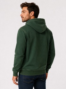 Heavyweight Cotton Fleece Full <b>Zip</b> <b>Hooded</b> Sweatshirt Casual top quality best fashion Streetwear Jacket Supplier Style - Product Image 6