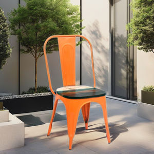 Lightweight Durable Waterproof Eco-Friendly Iron Folding <b>Chairs</b>-Modern Design for Outdoor Indoor Use Camping Home Bar More - Product Image 1