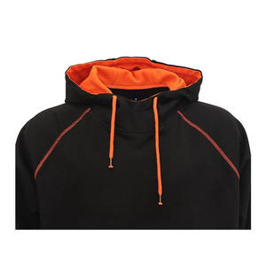 Sweat-shirts pour hommes de haute qualité, très vendus, personnalisés, sans cordon, à fermeture éclair, écologiques, en polyester/coton, 340g, coupe ample, style boxy - Product Image 4