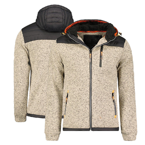Veste en polaire personnalisée de haute qualité pour l'hiver avec tissu anti-boulochage et support pour marque privée - Product Image 6
