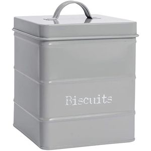 Vintage White Metal Kitchen Canister <b>Set</b> Sugar Tea Coffee Storage Container Airtight Food Jar with Handle for Home Restaurant - Product Image 2