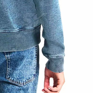 Servicio OEM, Sudadera con Efecto Ácido para Hombre al por Mayor, Último Diseño, Hecho en Pakistán, Sudadera con Efecto Ácido - Product Image 6
