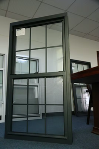 หน้าต่างบานเลื่อนเดี่ยวขนาด 23x46 นิ้ว สไตล์อเมริกัน ผลิตจาก PVC และอลูมิเนียม ตามสั่ง สำหรับผู้ผลิตขนาดใหญ่ - Product Image 3